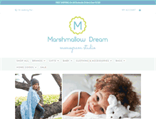 Tablet Screenshot of marshmallowdream.com